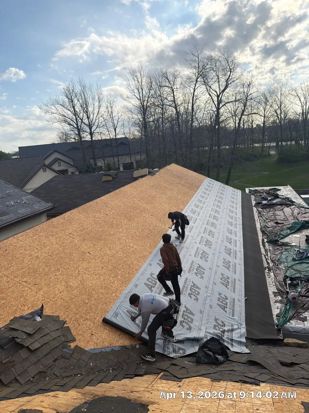 Membrane repair completed in Franklin